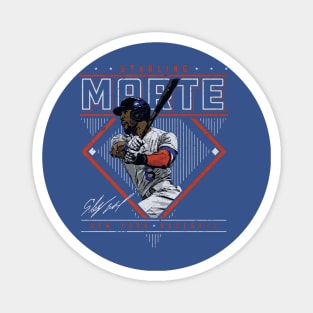 Starling Marte New York M Diamond Name Magnet